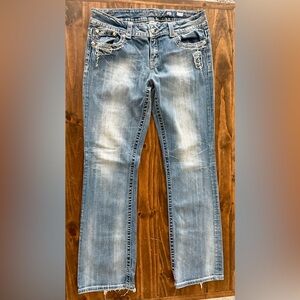 Miss Me Light Blue Boot Cut Jeans